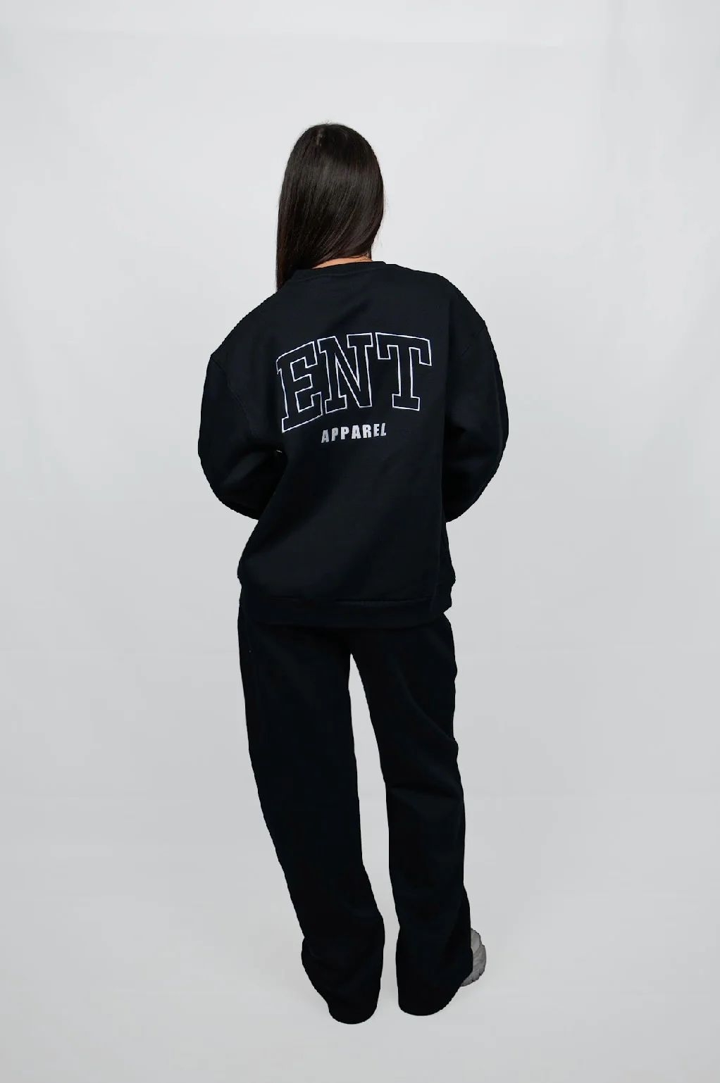 JET BLACK ELITE CREWNECK - Image 9