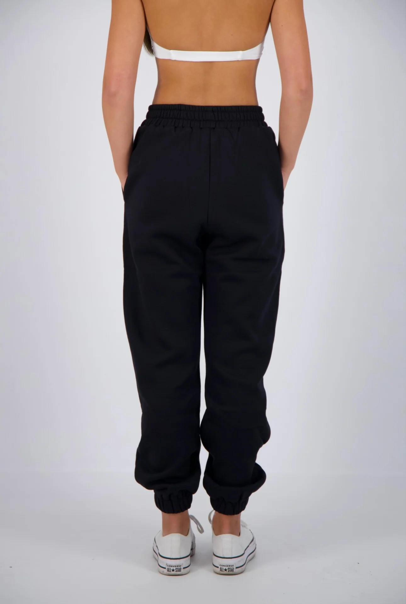 JET BLACK ENT TRACKPANTS - Image 3