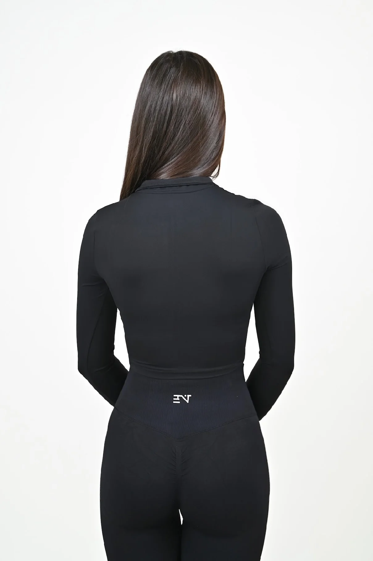 JET BLACK ESSENTIAL QUARTER ZIP - Image 3
