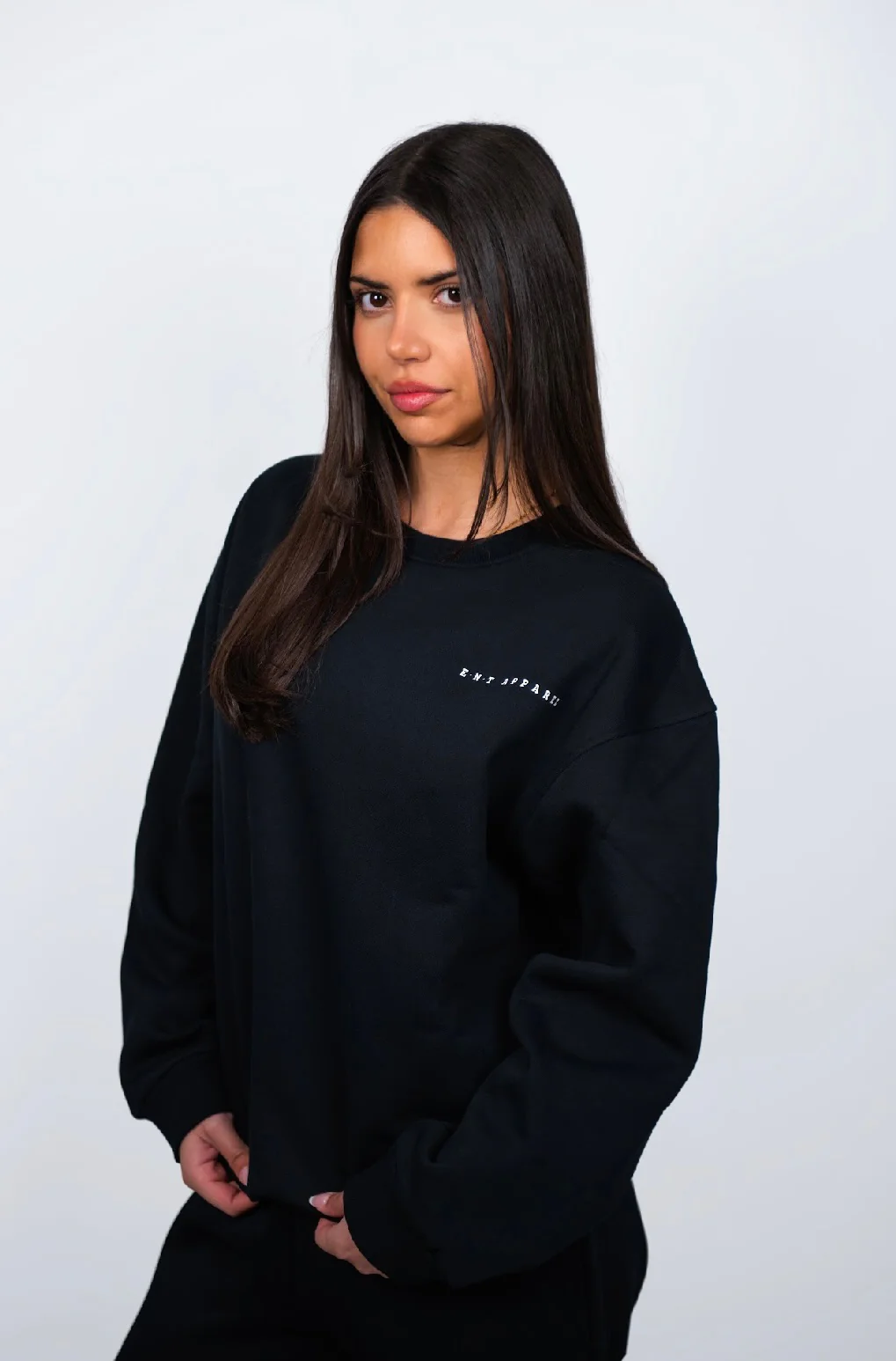 JET BLACK GLOBAL CREWNECK - Image 4