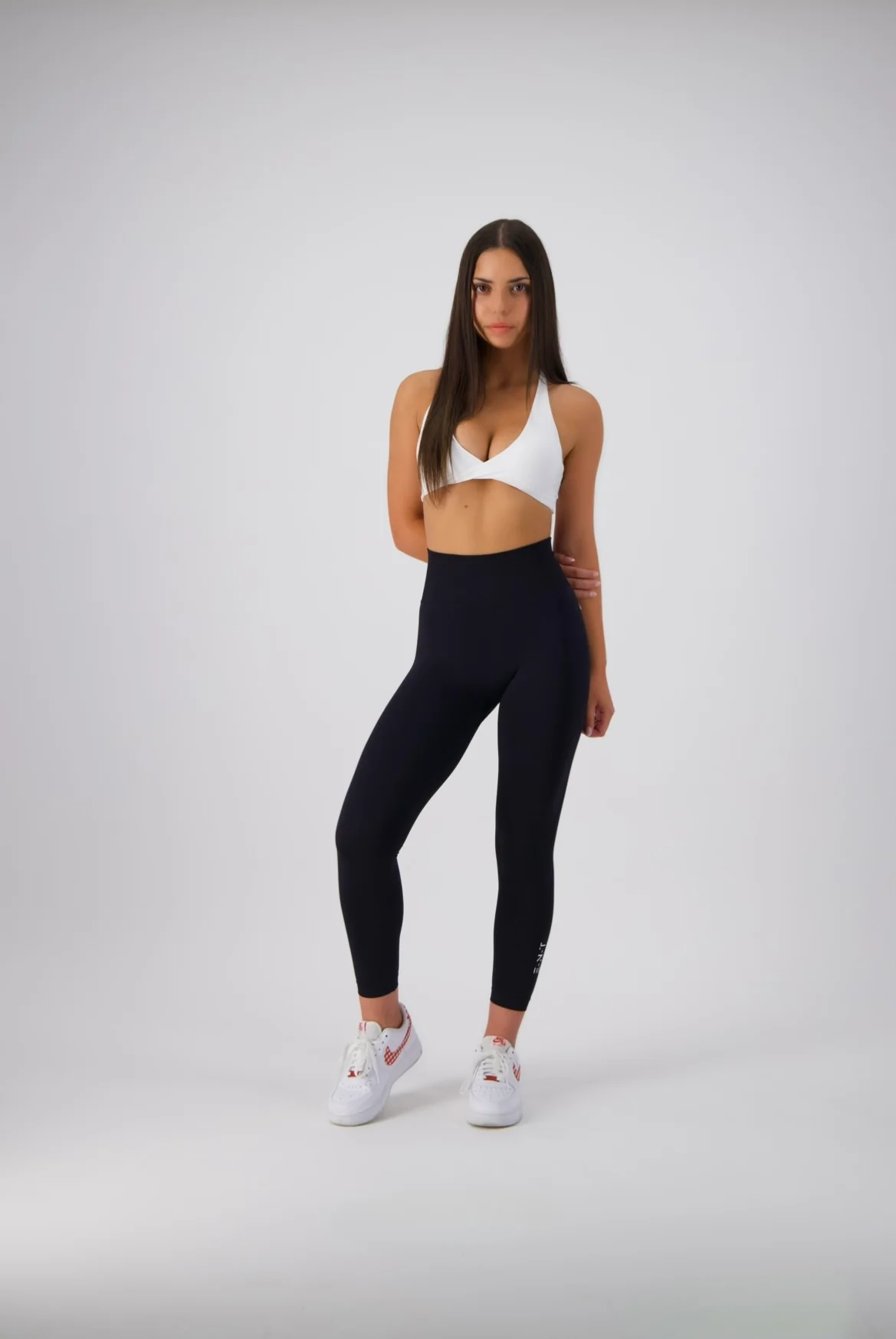 JET BLACK SEAMLESS SCRUNCH LEGGINGS - Image 8