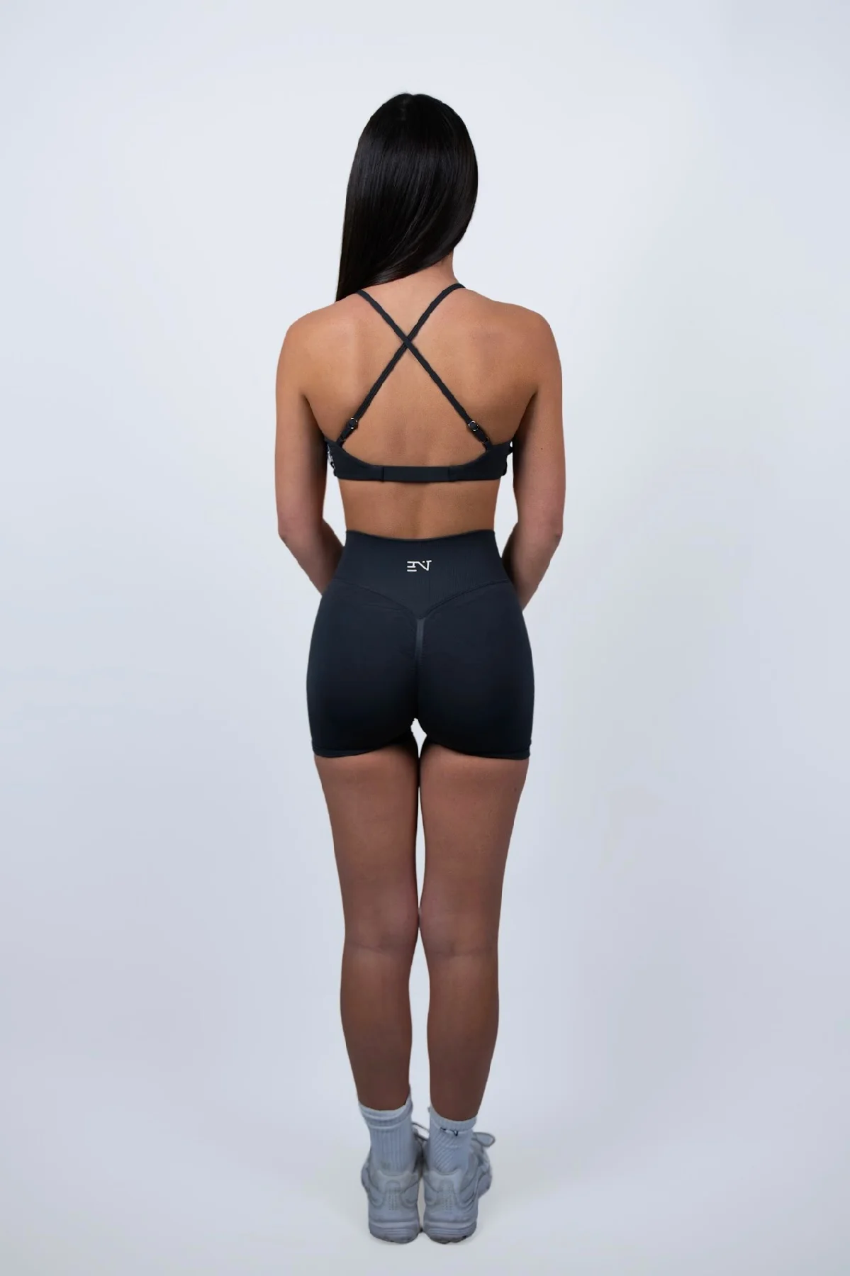 STEEL SEAMLESS SCRUNCH SHORTS - Image 8